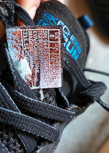 Mavi Elastik Bağcıklı Erkek Spor Ayakkabı orijinal - Görsel 3