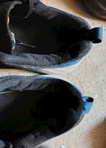 Mavi Elastik Bağcıklı Erkek Spor Ayakkabı orijinal - Görsel 5