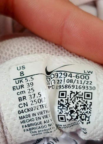 Pembe Bağcıklı Spor Kadın Sneakers - Görsel 3