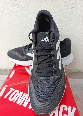 Gri Erkek Spor Ayakkabısı Velcro Detaylı orijinal - Görsel 2