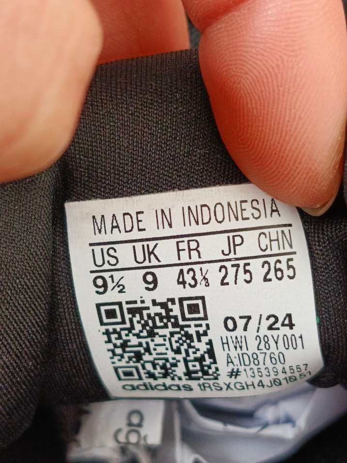 Gri Erkek Spor Ayakkabı Velcro Detaylı orijinal - Görsel 3