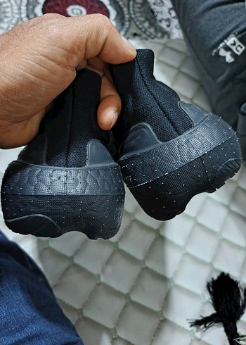 Siyah Erkek Spor Ayakkabı Velcro Detaylı orijinal - Görsel 5