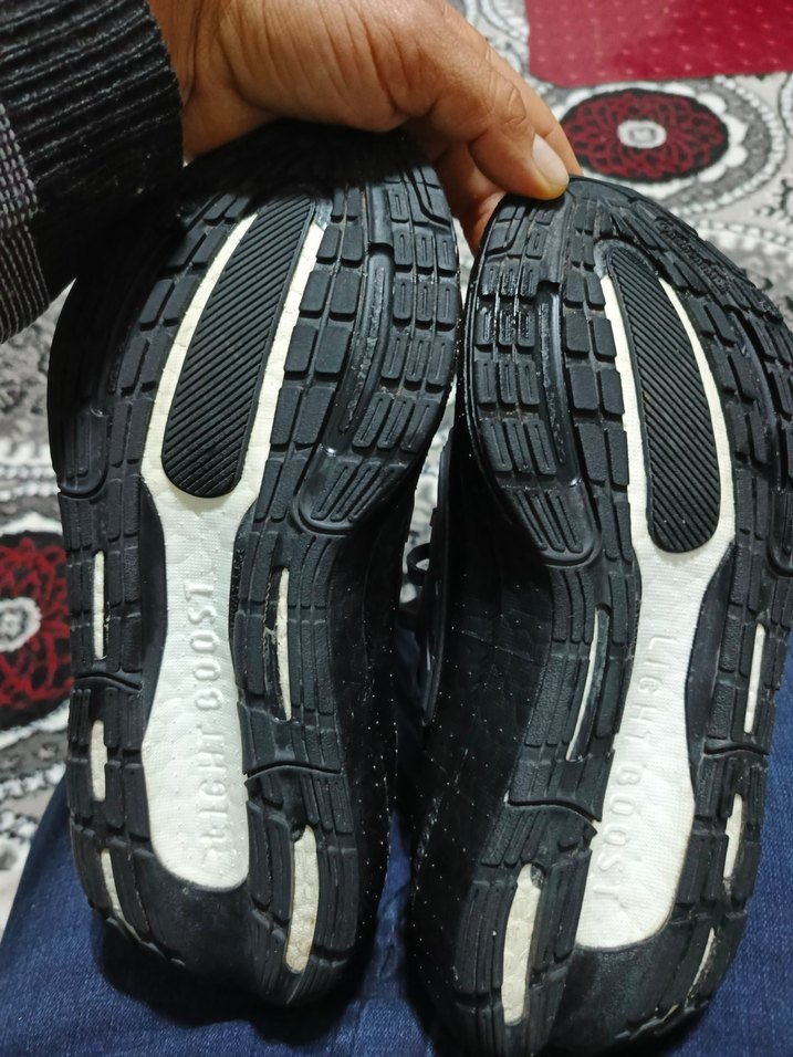 Siyah Erkek Spor Ayakkabı Velcro Detaylı orijinal - Görsel 4