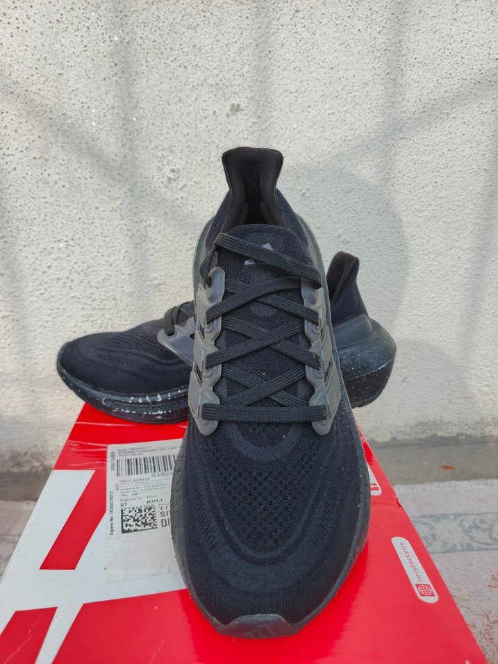 Siyah Erkek Spor Ayakkabı Velcro Detaylı orijinal - Görsel 2