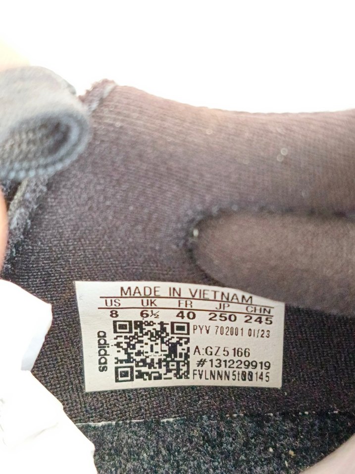 Siyah Erkek Spor Ayakkabı Velcro Detaylı orijinal - Görsel 3