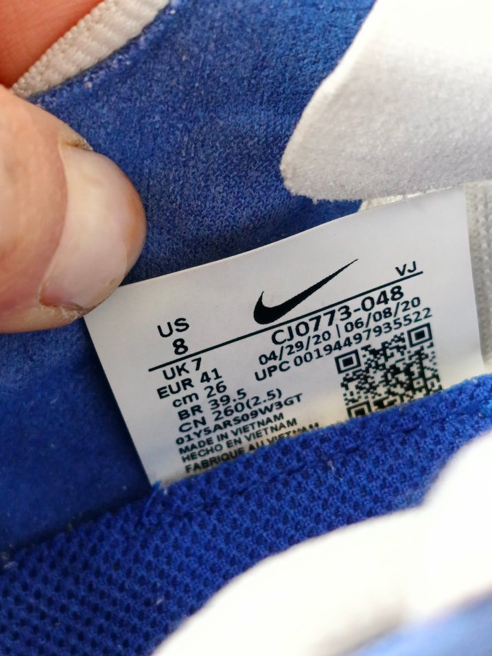 Gri Nike Spor Kadın Sneakers orijinal - Görsel 3