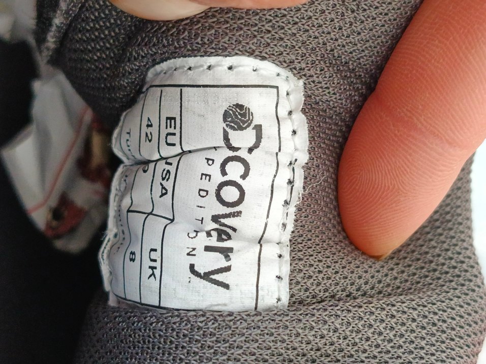 Gri Erkek Spor Ayakkabı Velcro Bağcıklı orijinal - Görsel 3