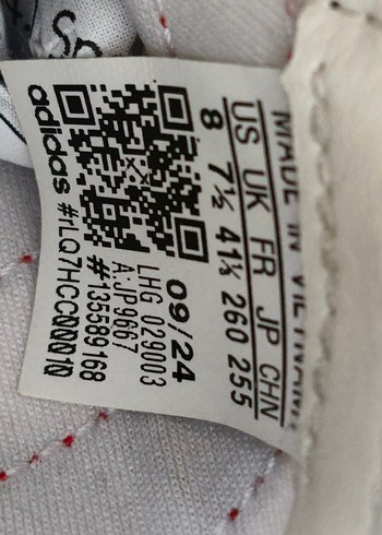 Kadın Renkli Adidas Spor Ayakkabı orijinal - Görsel 3