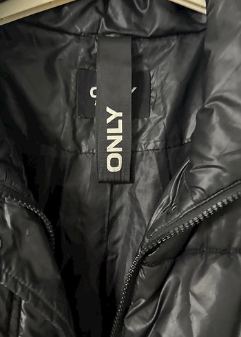 Düğmeli Siyah Mini Deri Kadın Kışlık Mont - Görsel 2