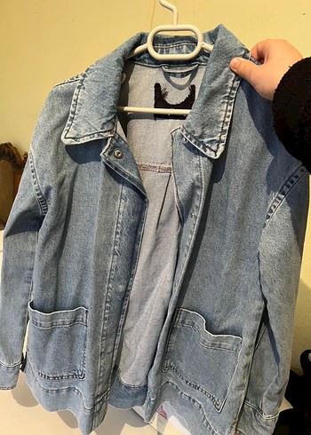 Mavi kot ceket - Görsel 3