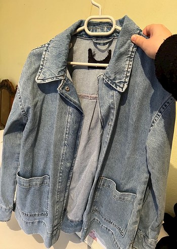 Mavi kot ceket - Görsel 4