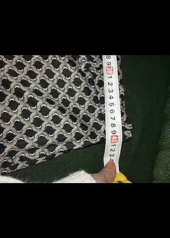 Kahverengi Puantiyeli Kadın Kumaş Pantolon - Görsel 4