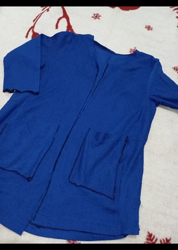 Bohem Çok Renkli Midi Kalem Etek ve hırka - Görsel 2