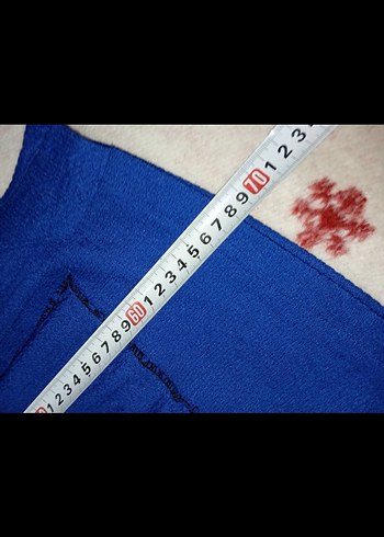 Bohem Çok Renkli Midi Kalem Etek ve hırka - Görsel 3