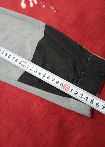 Gri Bel Bantlı Erkek Spor Pantolon - Görsel 4