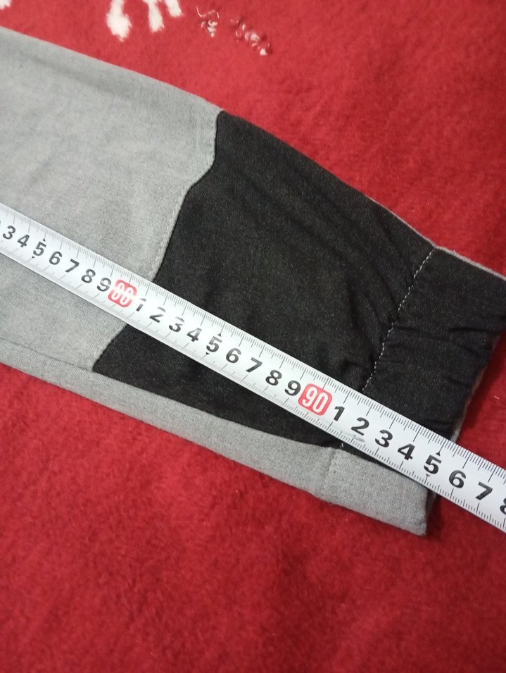 Gri Bel Bantlı Erkek Spor Pantolon - Görsel 4