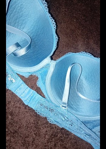 Mavi Dantel Bohem Sütyen - Görsel 2