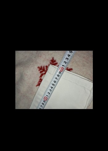 Nakışlı Beyaz  erkek jean - Görsel 11