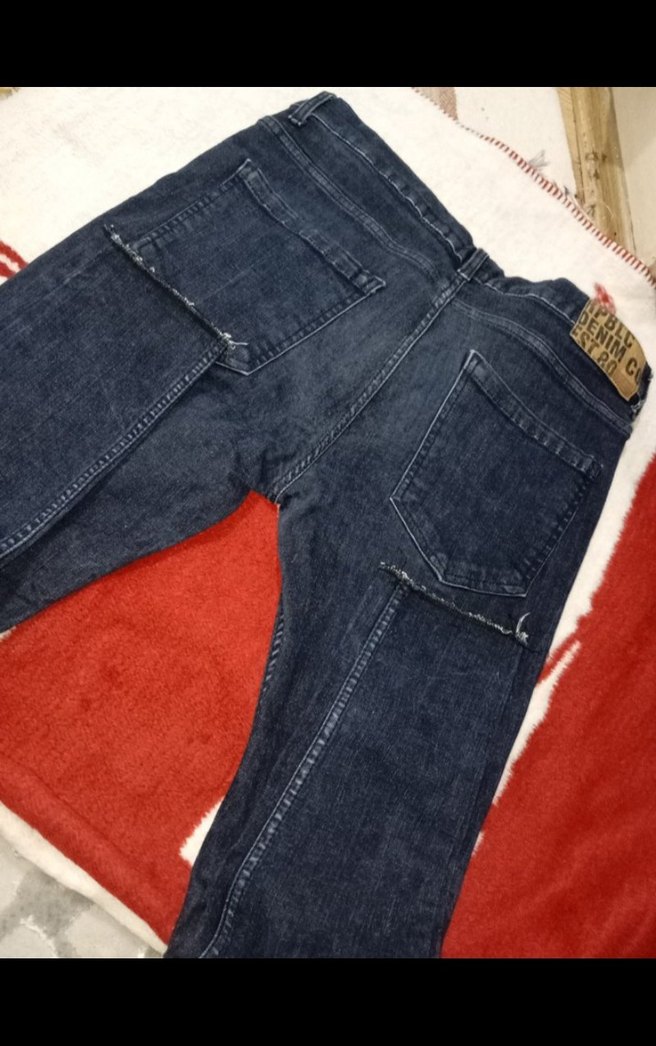 Koyu Mavi Denim Regular Fit Jean - Görsel 2