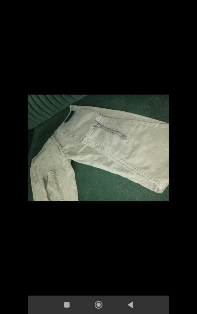 Bej Erkek Denim Pantolon, Regular Fit, Günlük - Görsel 3