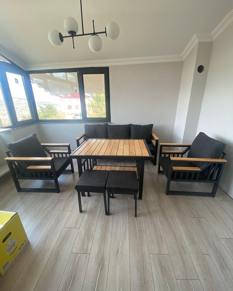 Bahçe Balkon Takımı Sıfır - Görsel 3