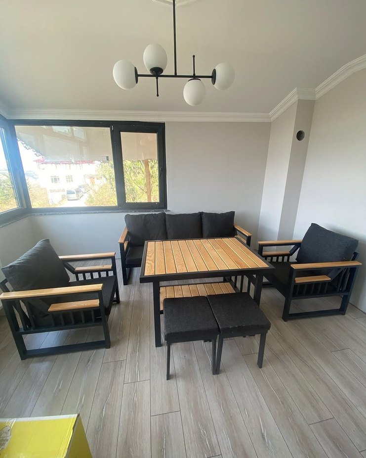 Bahçe Balkon Takımı Sıfır - Görsel 2