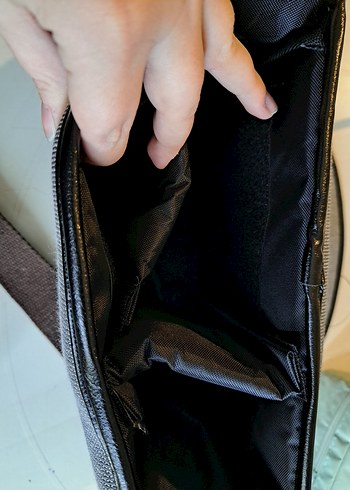 Gri Kamera Omuz Çantası - Görsel 5