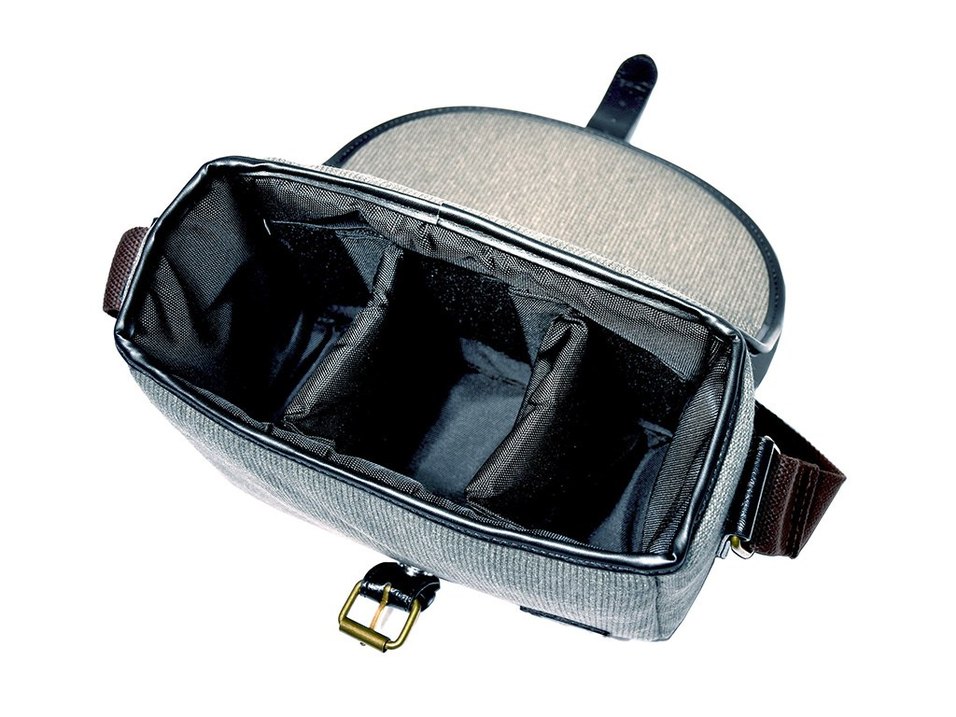 Gri Kamera Omuz Çantası - Görsel 3