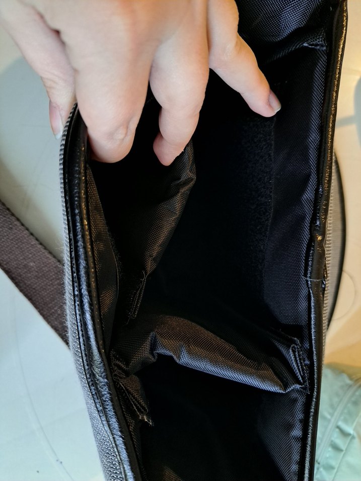 Gri Kamera Omuz Çantası - Görsel 5