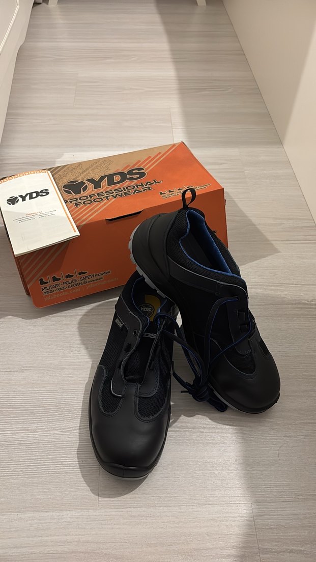 YDS Siyah Spor Erkek Outdoor iş Ayakkabısı - Görsel 2