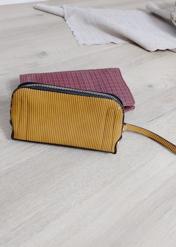 Deri Fermuarlı Kadın Cüzdanı - Görsel 6