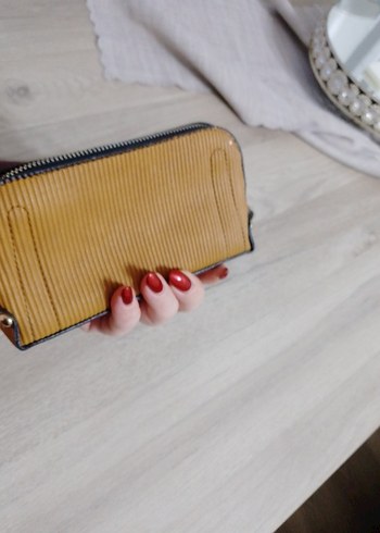 Deri Fermuarlı Kadın Cüzdanı - Görsel 5