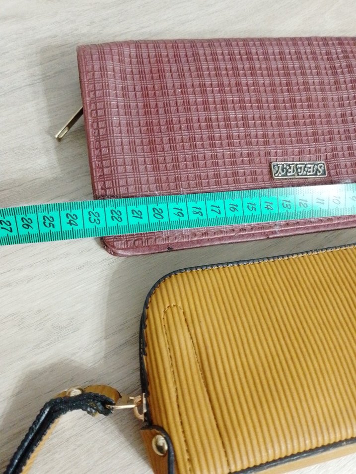 Deri Fermuarlı Kadın Cüzdanı - Görsel 2