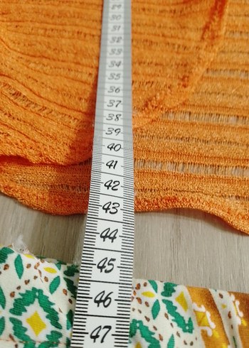 Bohem Çok Renkli Mini Hamile Etek - Görsel 5