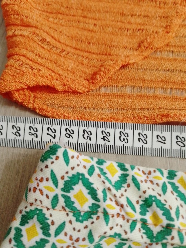 Bohem Çok Renkli Mini Hamile Etek - Görsel 3