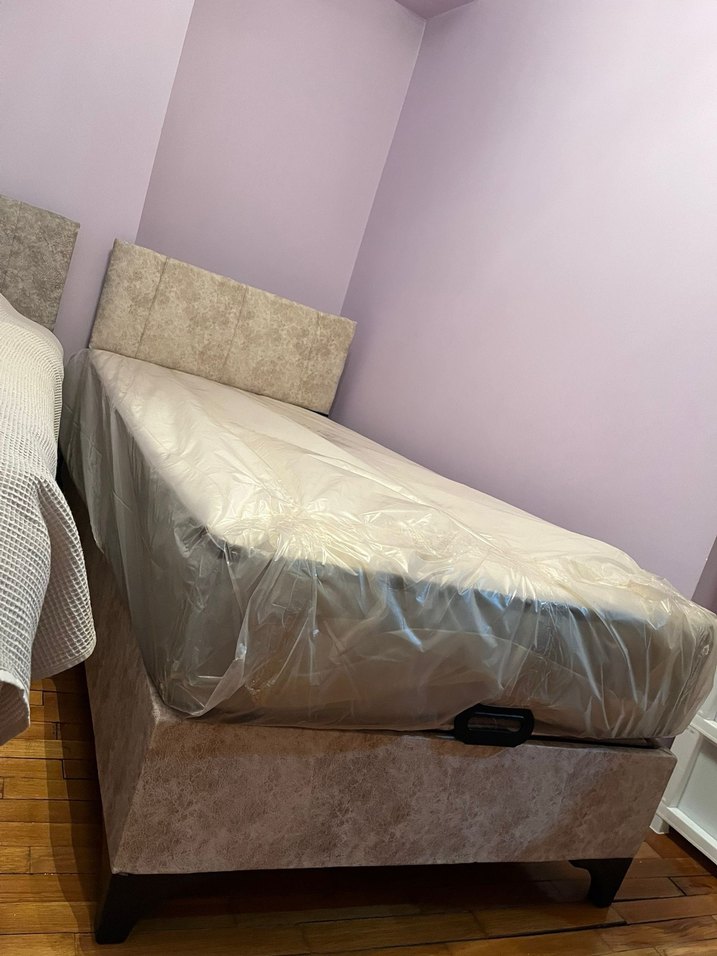 Kahverengi Düz Yatak Örtüsü - Görsel 4