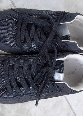 siyah Bağcıklı Spor Ayakkabı - Görsel 2