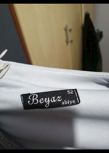 Gri Nakışlı Uzun Kollu Uzun Elbise - Görsel 5