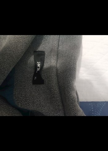 Adl Gri Uzun Hamile Kabanı Düğmeli - Görsel 3