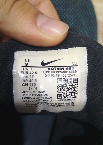 Lacivert Nike Erkek Spor Ayakkabısı - Görsel 5