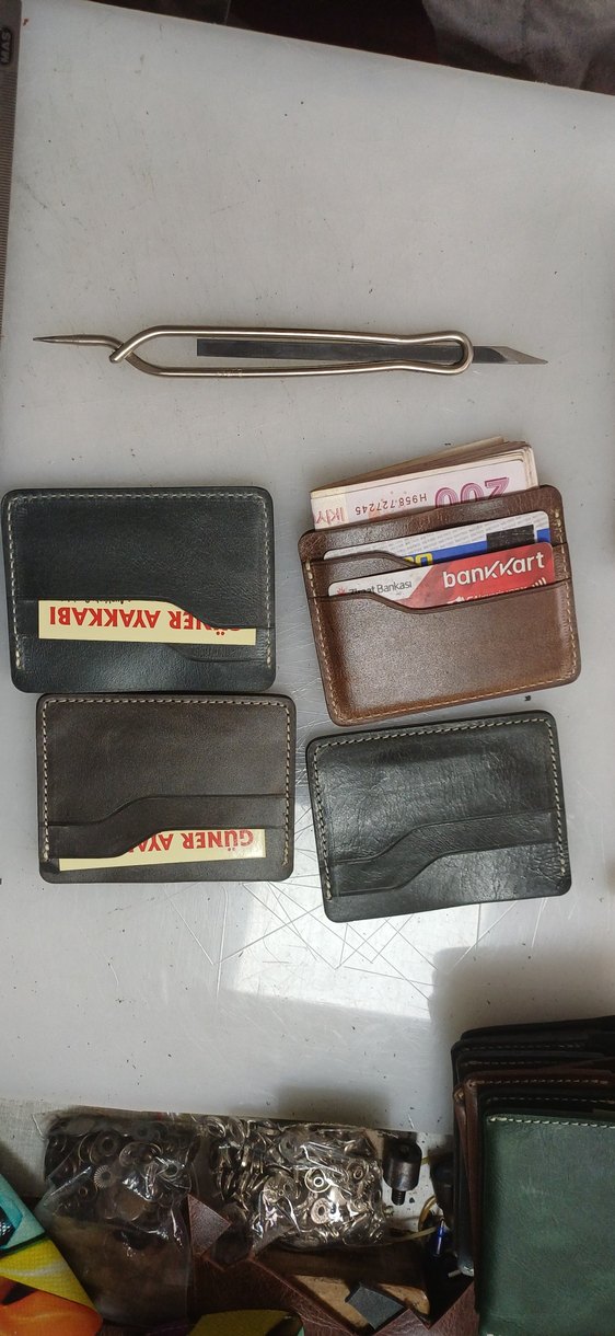 Kahverengi Vintage Erkek Kartlık - Görsel 2