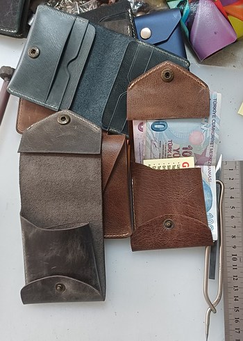 vegetal crayz renkleri mevcut Erkek Cüzdanı - Görsel 2