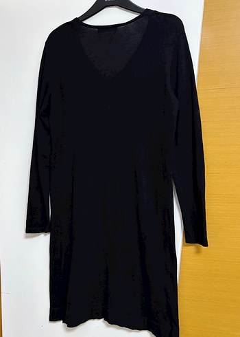 Mango V Yakalı Uzun Kollu Triko Elbise - Görsel 3