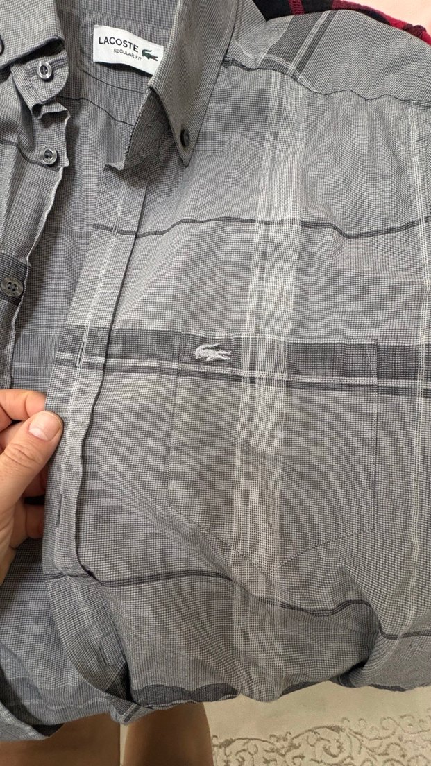 Lacoste S beden regular fit - Görsel 4