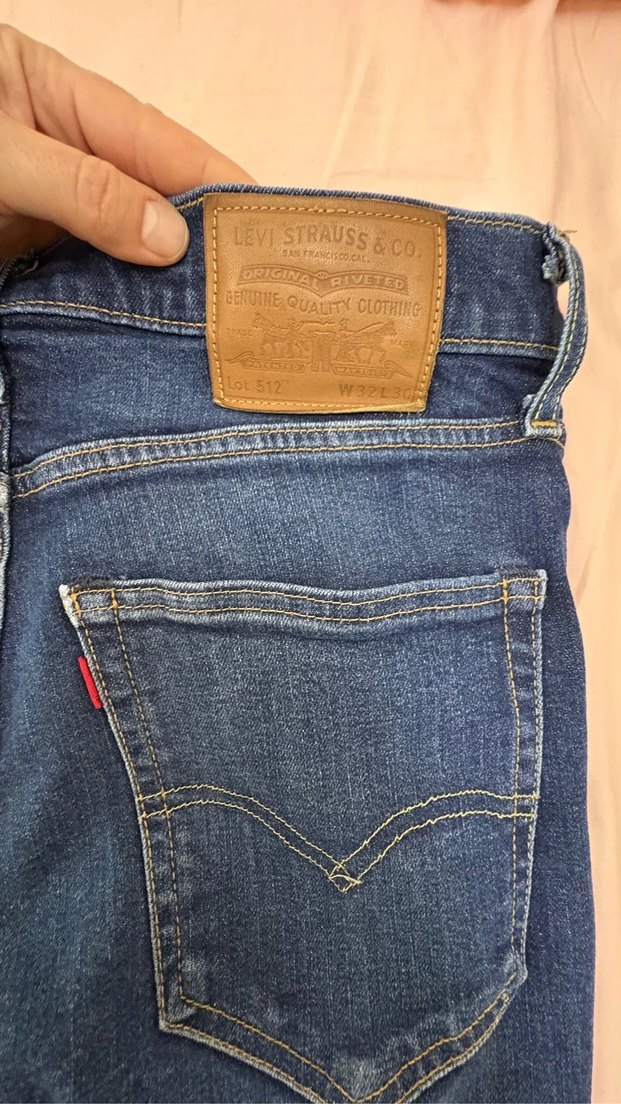 Levis 512 jean 32-30 - Görsel 3