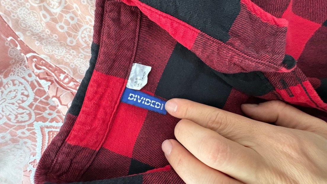 HM s beden oduncu gömlek - Görsel 4