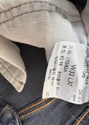 Levis 512 jean 32-30 - Görsel 4