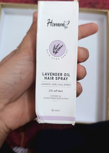 Homm Lavanta Yağlı Saç Spreyi 50 ml - Görsel 2