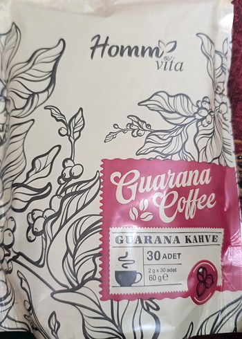 Homm life Vita Guarana Kahve 30 Adet 60g - Görsel 3