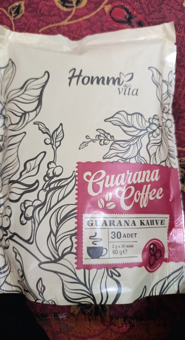 Homm life Vita Guarana Kahve 30 Adet 60g - Görsel 5